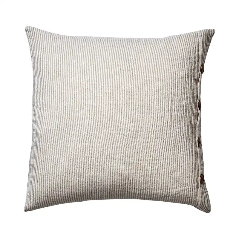 FERNANDO kuddfodral offwhite/grå 50x50 cm Begränsat erbjudande